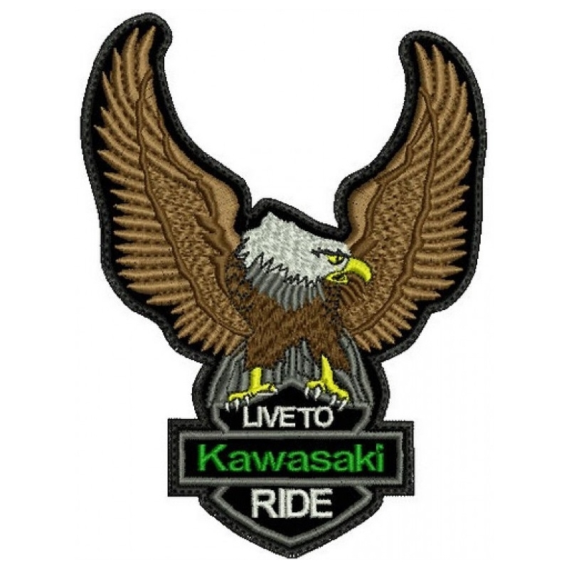 Eagle Live uz Kawasaki ielāpu