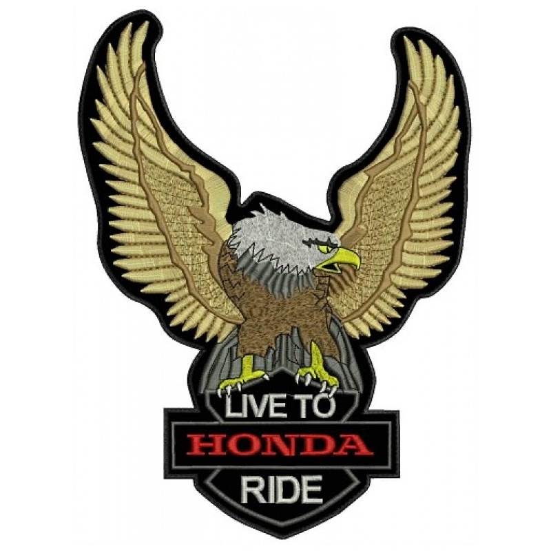 Eagle plāksteris Live to Honda