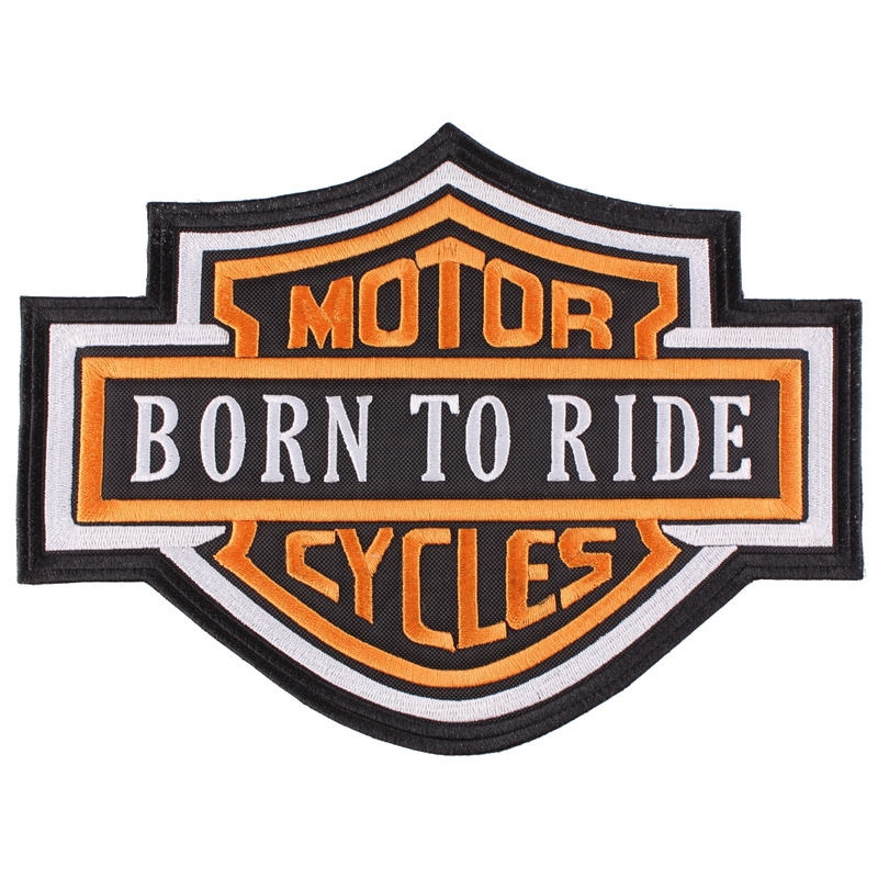 Patch Motor Cycles oranžā krāsā