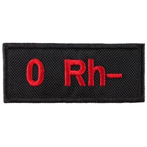 Plāksteris ar 0 Rh- asins grupu