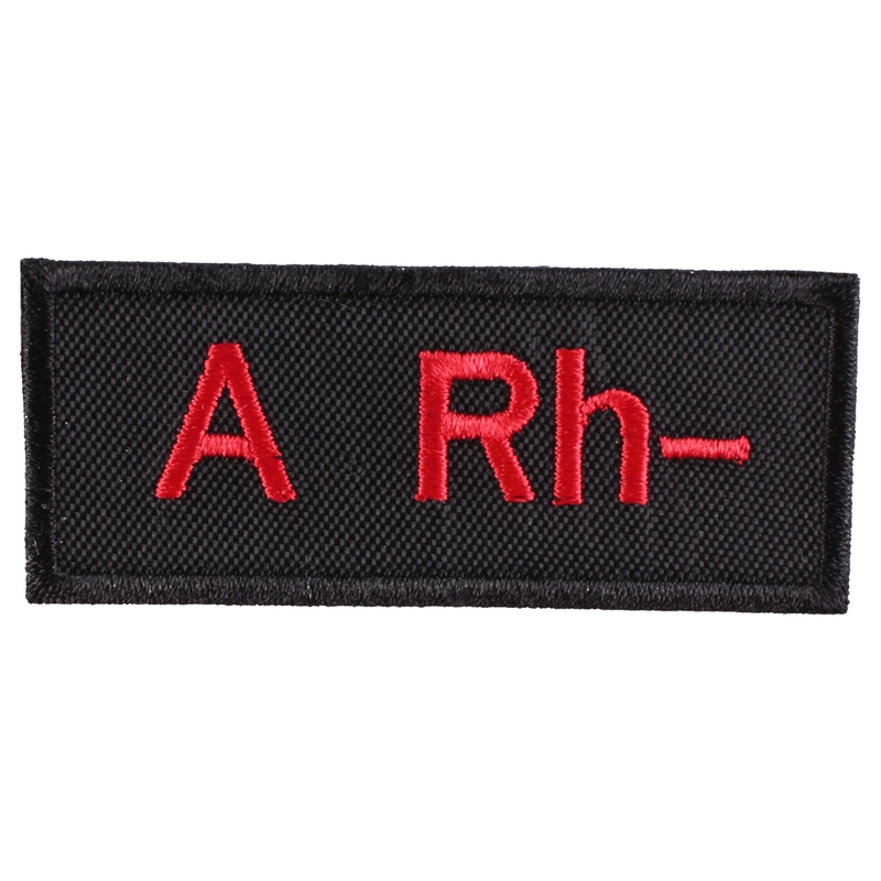 Plāksteris ar A asins grupu Rh-