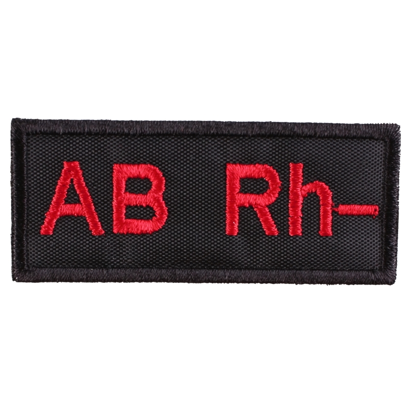 Plāksteris ar AB Rh- asins grupu