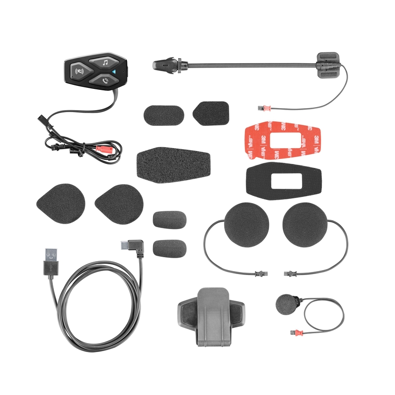 Bluetooth domofona U-COM3 viena iepakojuma komplekts
