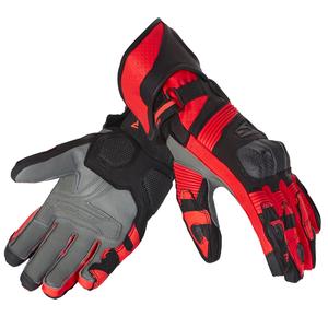 Motocikla cimdi Rebelhorn Fighter black-fluo red izpārdošana
