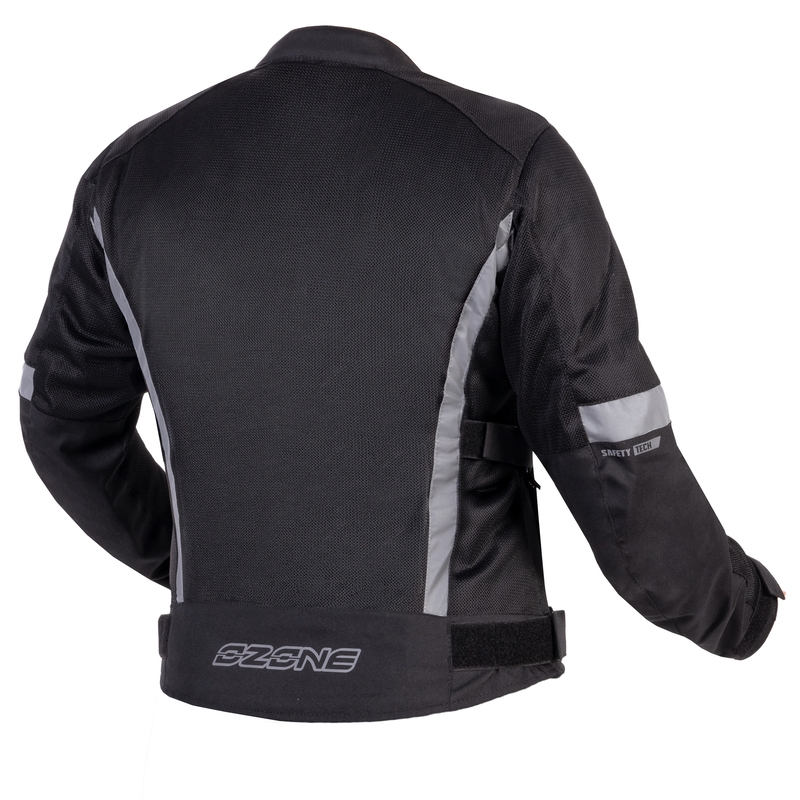 Sieviešu motocikla jaka Ozone Dart Black Motociklu jaka