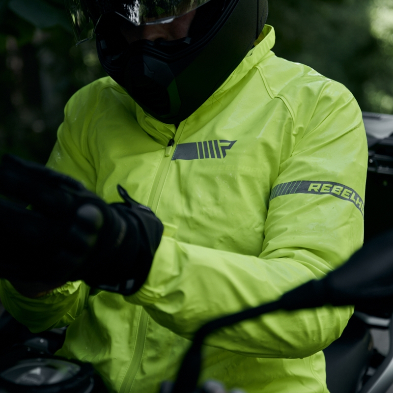 Rebelhorn Ocean fluo dzeltena lietus jaka