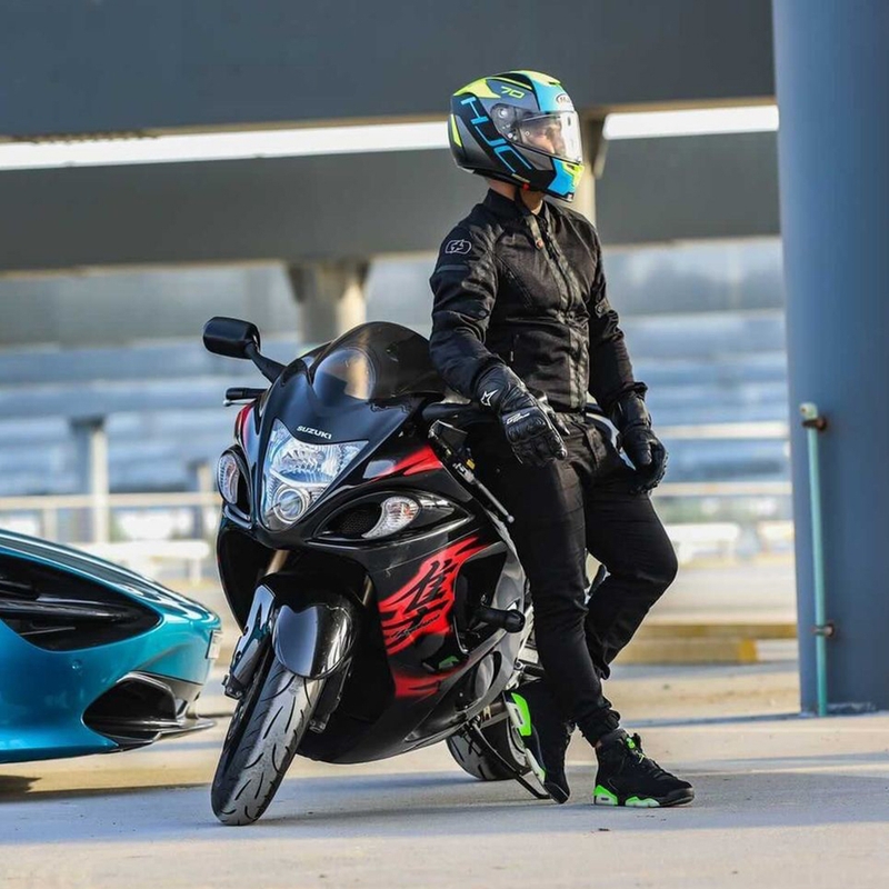Oxford Delta 1.0 Air Black motocikla jaka