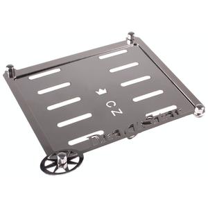 Nerūsējošā tērauda spilventiņš zem CZ numura zīmes Drag Star