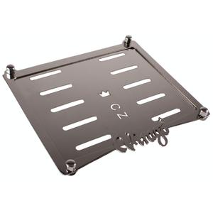 Nerūsējošā tērauda paliktnis zem CZ numura zīmes Virago