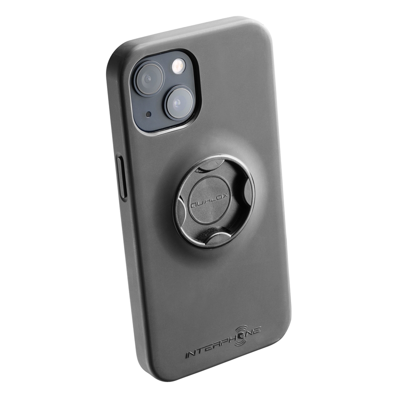 Aizsargvāciņš Interphone QUIKLOX priekš Apple iPhone 13 black