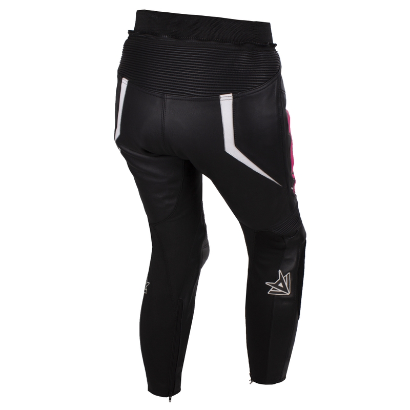 Dámská dvoudílná kombinéza RSA Flow II černo-bílo-fluo růžová výprodej