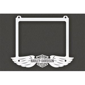 Nerūsējošā tērauda spilventiņš CZ numura zīmei HD motocikliem 2