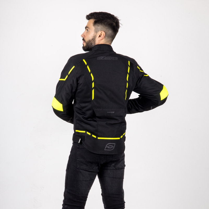Moto jaka Ozone Jet II black-fluo yellow izpārdošana