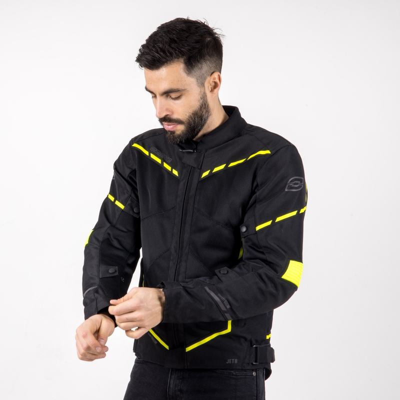Moto jaka Ozone Jet II black-fluo yellow izpārdošana