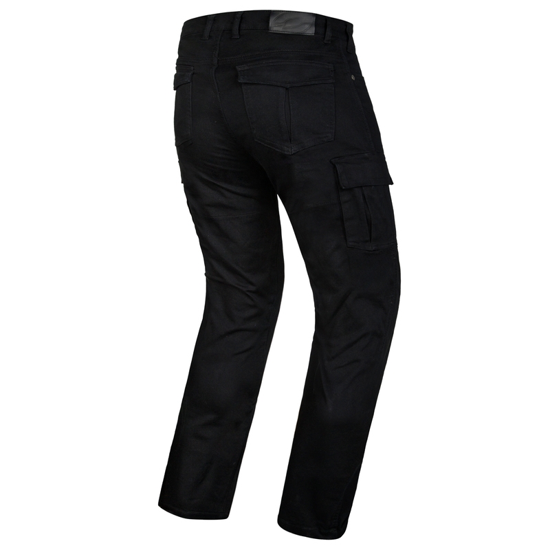 Ozone Shadow II Black Motocikla džinsi izpārdošana