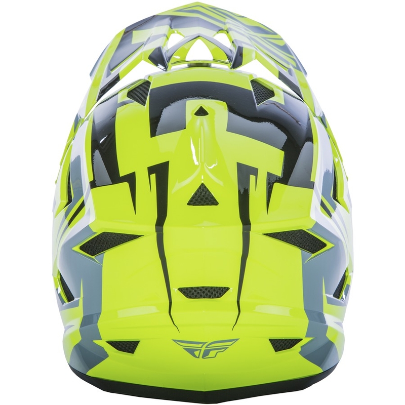 Motokrosová přilba FLY Racing DEFAULT - USA fluo žluto-černá