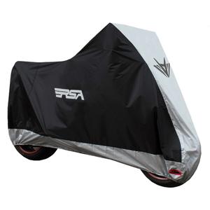 Motocikla pārsegs RSA melns-sudrabs