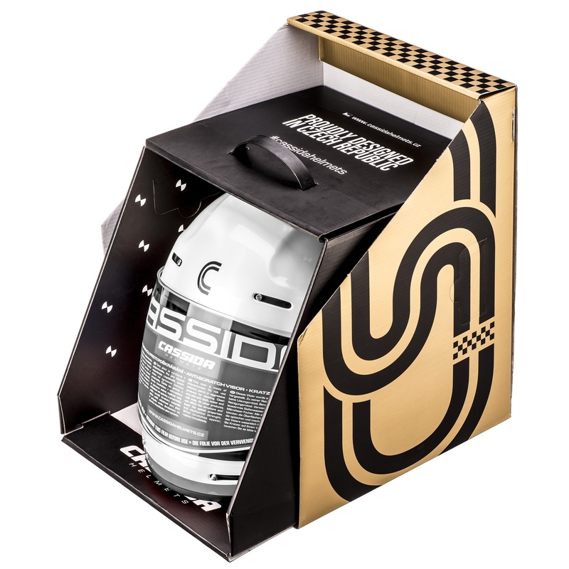 Cassida Fibre Super Hooligan Melnā-zaļā integrālā motociklu ķivere izpārdošana