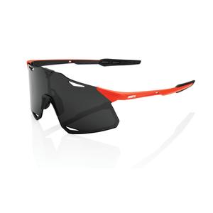 Saulesbrilles 100% HYPERCRAFT Matte Oxyfire black-red (kūpināts stikls)