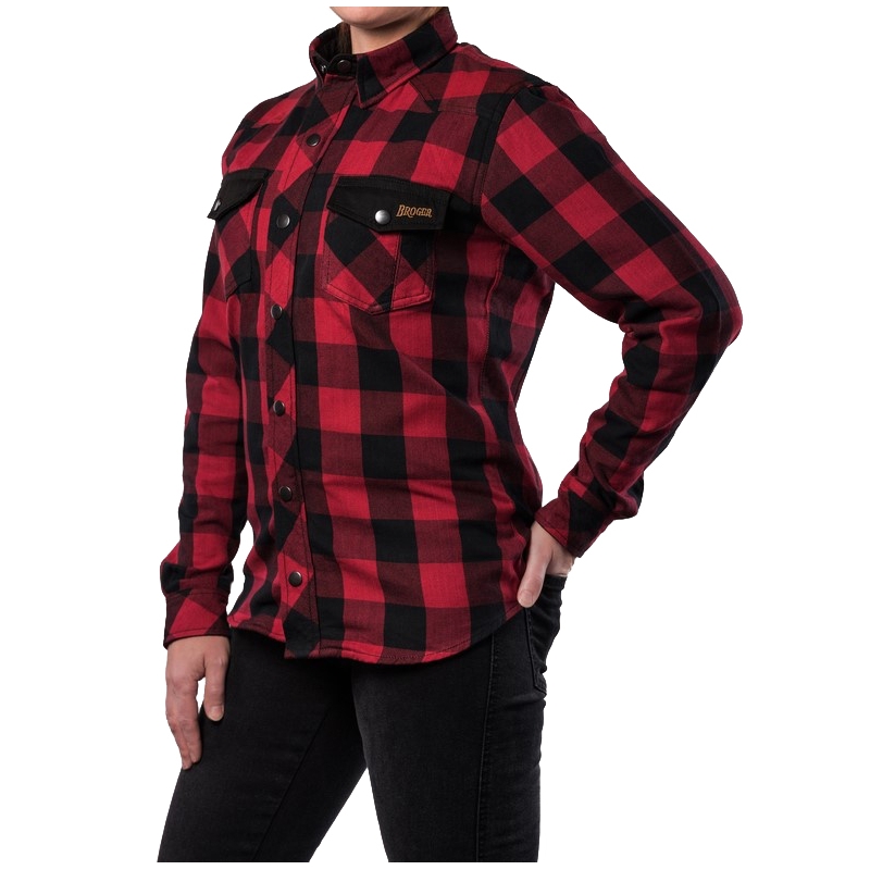 Sieviešu krekliņš BROGER Alaska black-red izpārdošana