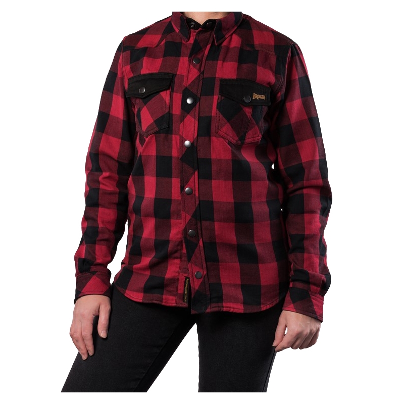 Sieviešu krekliņš BROGER Alaska black-red izpārdošana