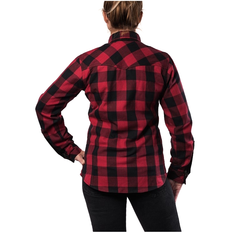 Sieviešu krekliņš BROGER Alaska black-red izpārdošana