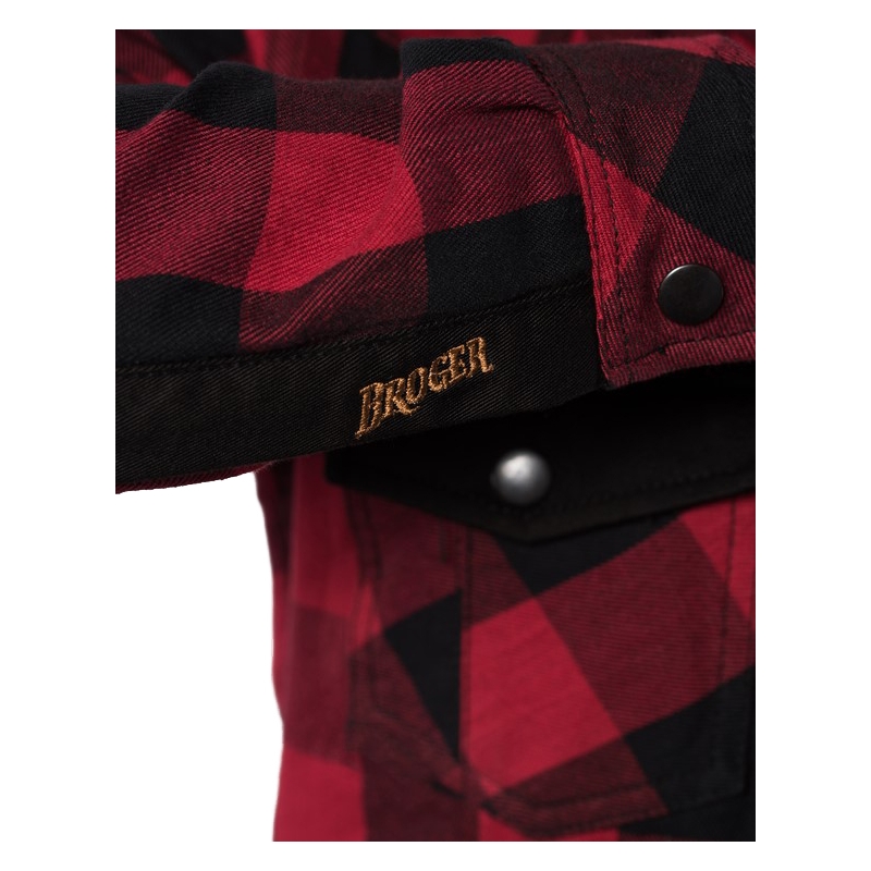 Sieviešu krekliņš BROGER Alaska black-red izpārdošana