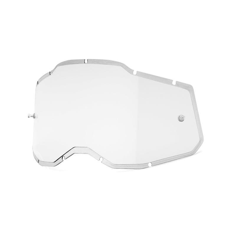 Plexi 100% Injected Racecraft 2/Accuri 2/Strata 2 caurspīdīgs (pret miglošanos)