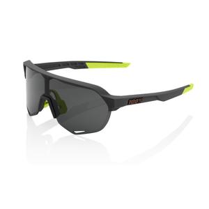 Saulesbrilles 100% S2 Soft Tact Cool Grey (kūpināts stikls)
