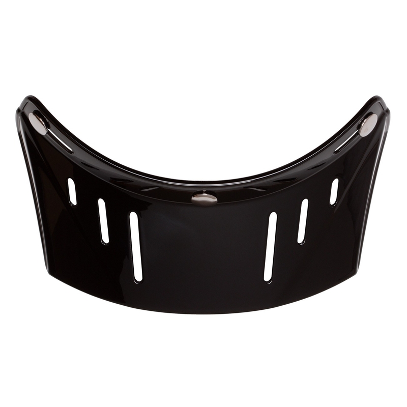 Plakanā vizieris Cassida Oxygen ķiverēm melns