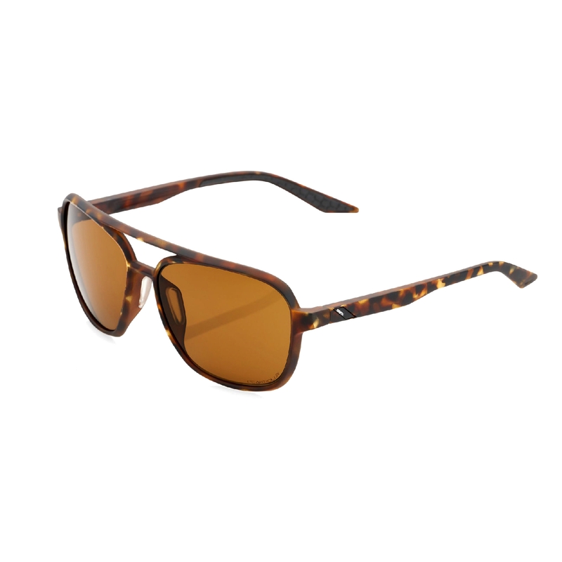 Saulesbrilles 100% KASIA PEAKPOLAR brūnas (bronzas lēcas)