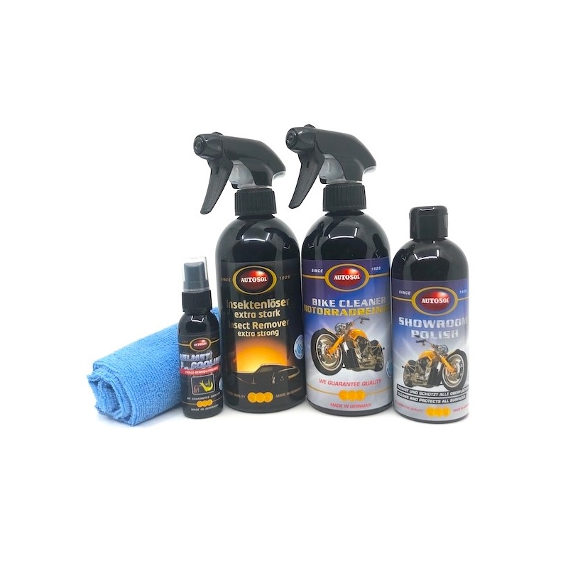 Autosol dāvanu komplekts tūrisma motociklu tīrīšanai