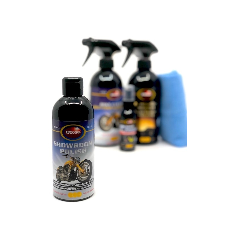 Autosol dāvanu komplekts tūrisma motociklu tīrīšanai