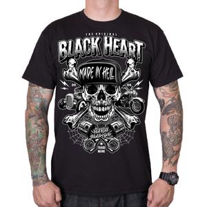 Vīriešu T-krekls Black Heart Sinner melns