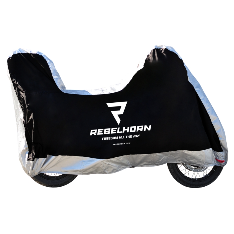 Rebelhorn Cover II Top Box melns-sudrabs