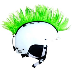 Mohawk ķiveres cepure zaļa