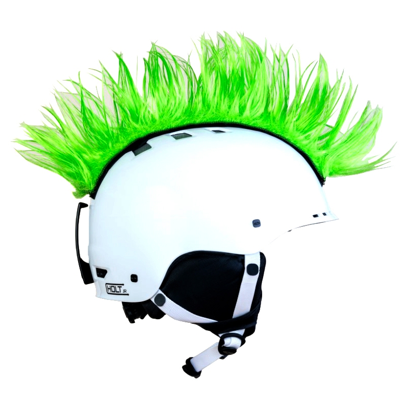 Mohawk ķiveres cepure zaļa
