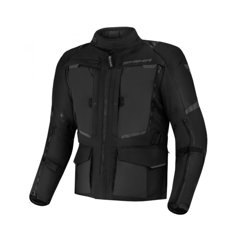 Motocikla jaka Shima Hero 2.0 melna