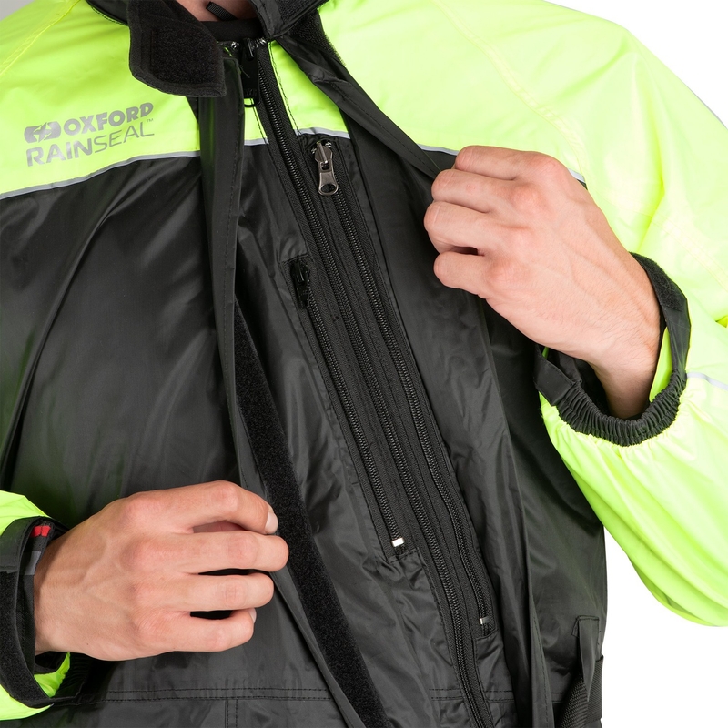 Oxford Rain Seal 22 melns-fluo dzeltens