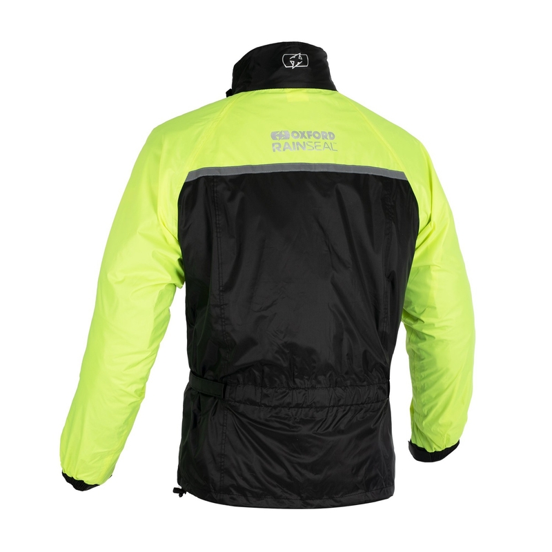 Oxford Rain Seal 22 melna-fluo dzeltena lietus jaka