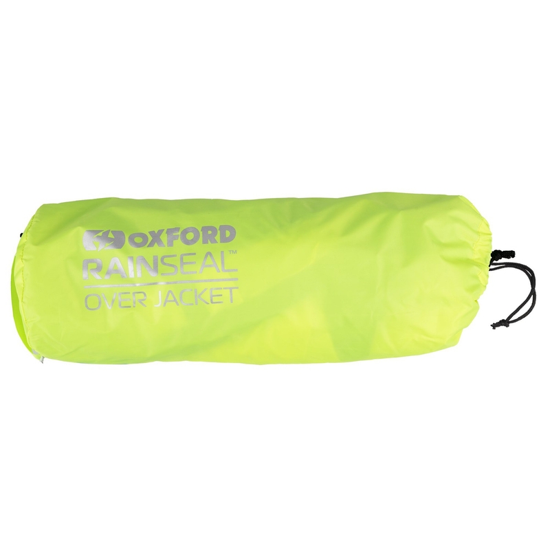 Oxford Rain Seal 22 melna-fluo dzeltena lietus jaka