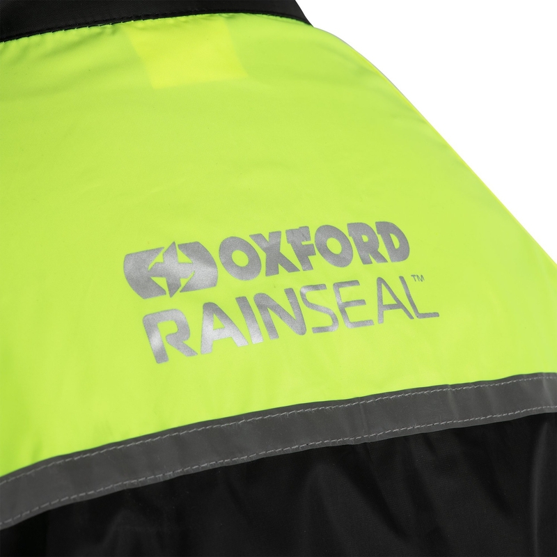 Oxford Rain Seal 22 melna-fluo dzeltena lietus jaka