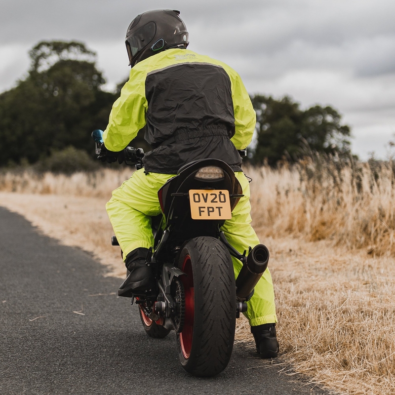 Oxford Rain Seal 22 fluo dzeltenās lietus bikses