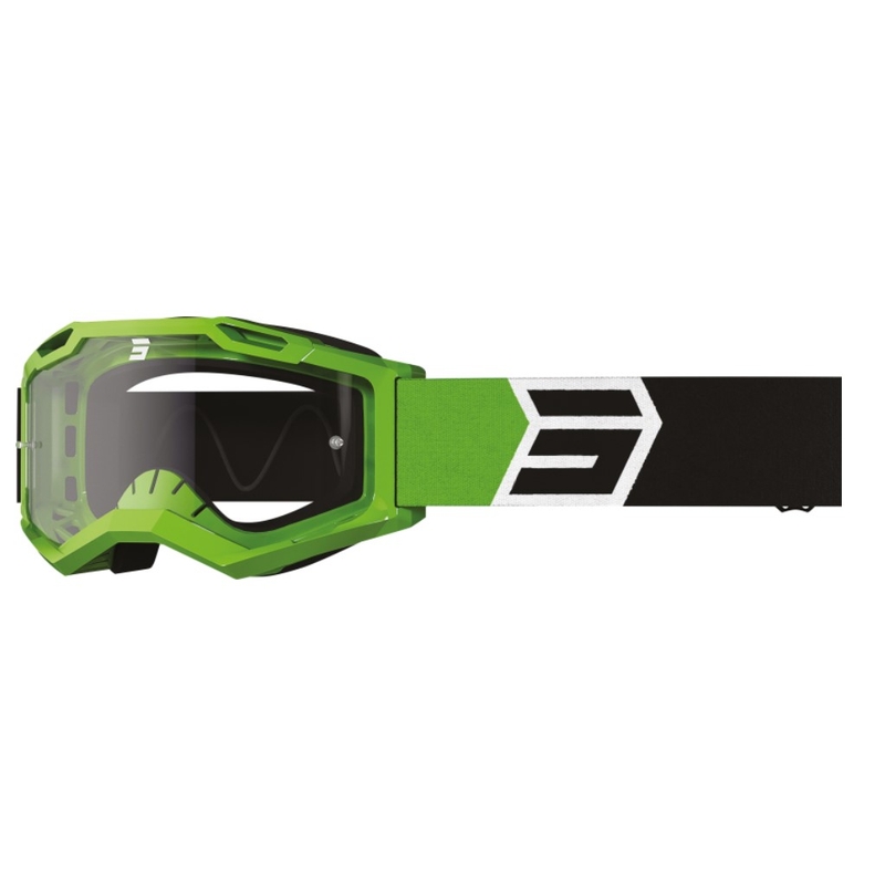 Motokrosa brilles Shot Assault 2.0 Solar black-green