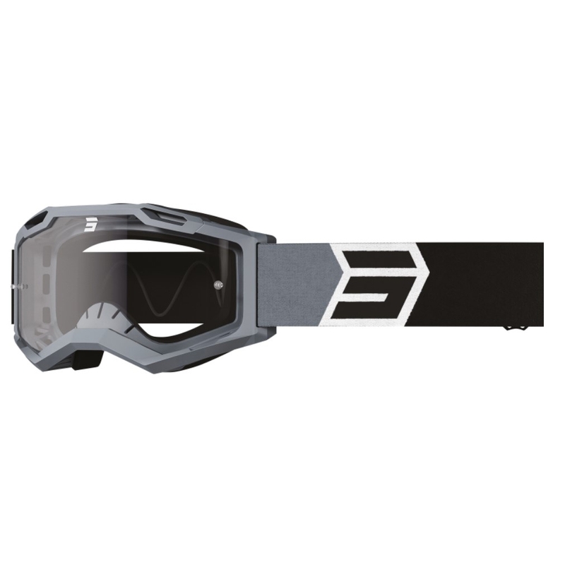 Motokrosa brilles Shot Assault 2.0 Solar black-grey
