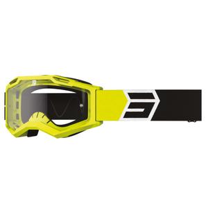 Motokrosa brilles Shot Assault 2.0 Solar black-yellow
