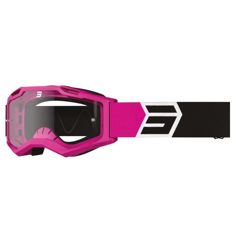 Motokrosa brilles Shot Assault 2.0 Solar black and pink