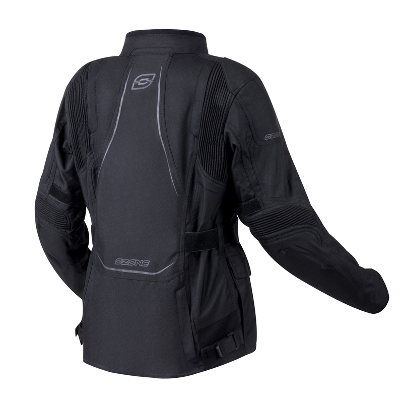 Ozone Sahara Sieviešu motocikla jaka Black