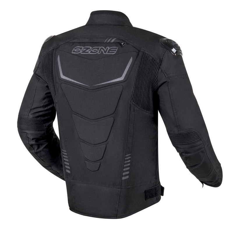 Ozone Pulse melni pelēka motocikla jaka