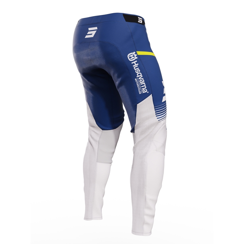Motokrosa bikses Shot Aerolite Husqvarna LE balti-zilas izpārdošana